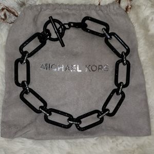 Michael Kor's Iconic Pave Link Necklace